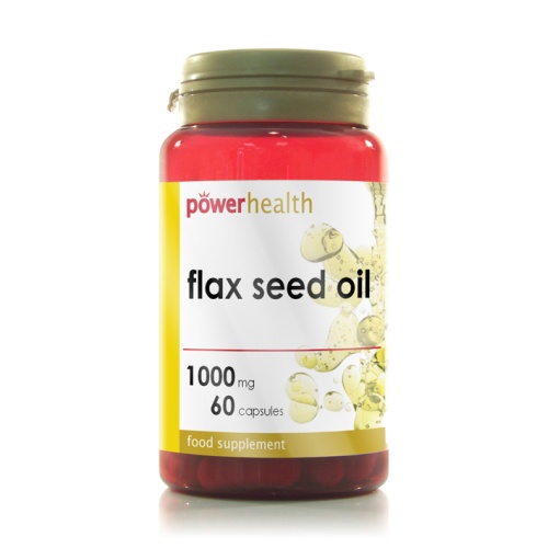 Flax Seed Oil 1000mg - 60 Capsules
